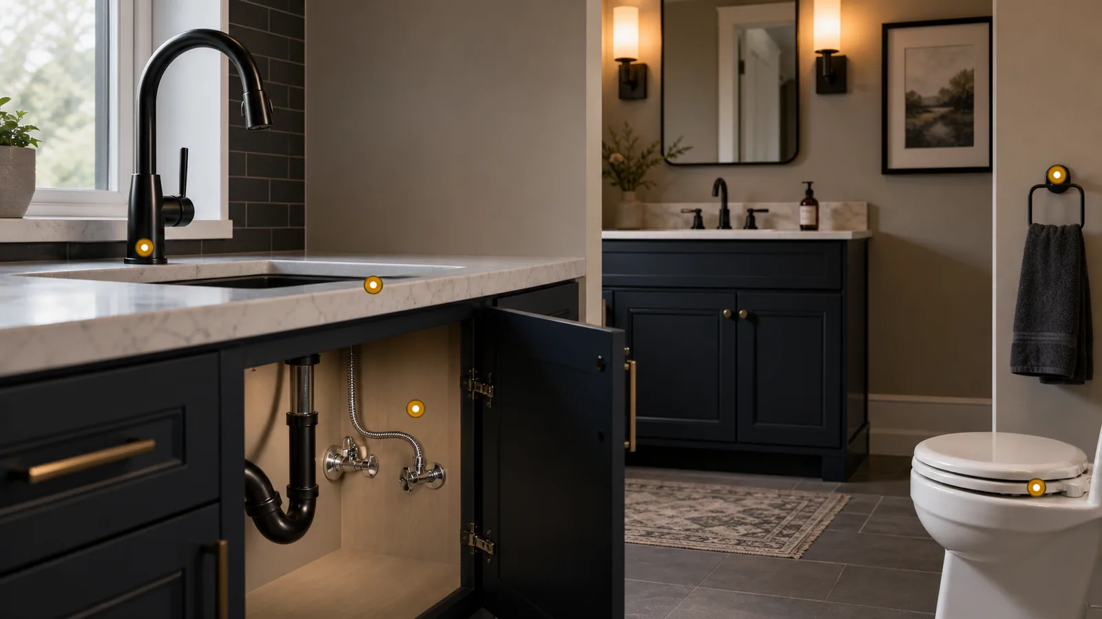 Plumbing service example