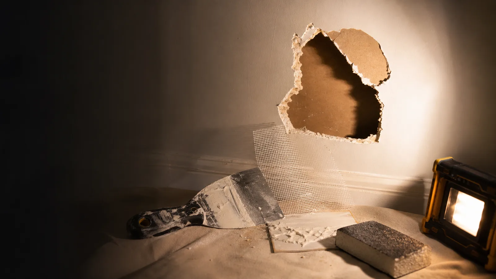 Fix a Hole in Drywall service example