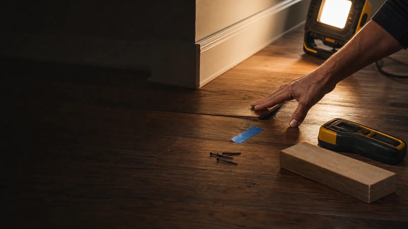 Fix Squeaky Floors service example