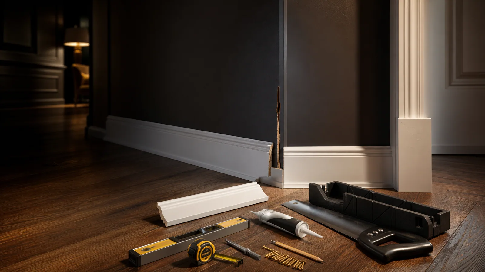 Trim and Molding Repair service example