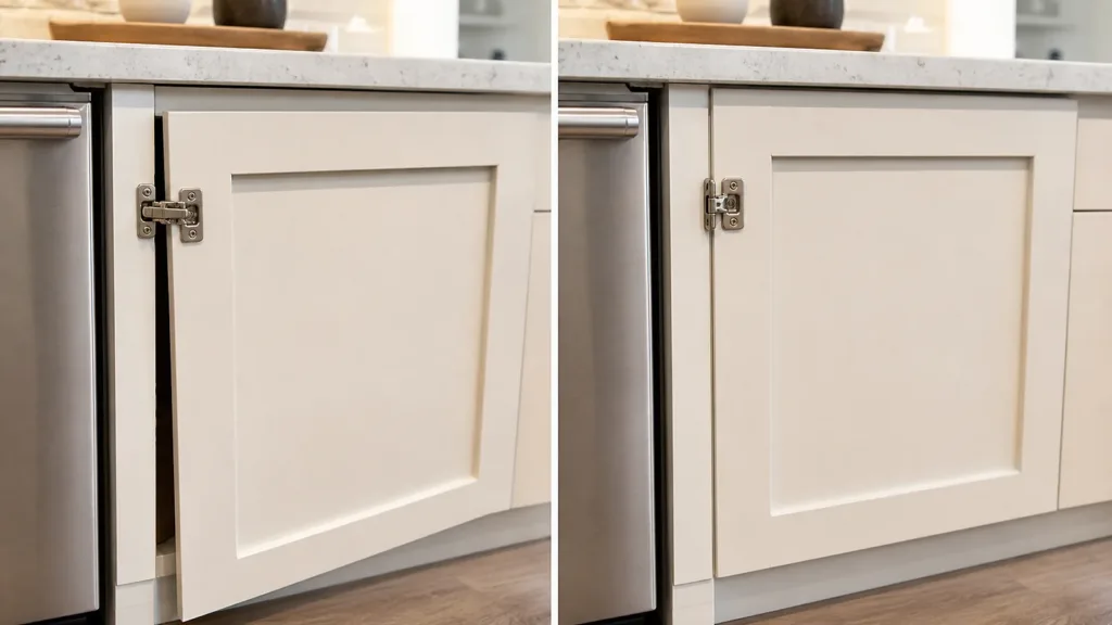 Cabinet hinge example