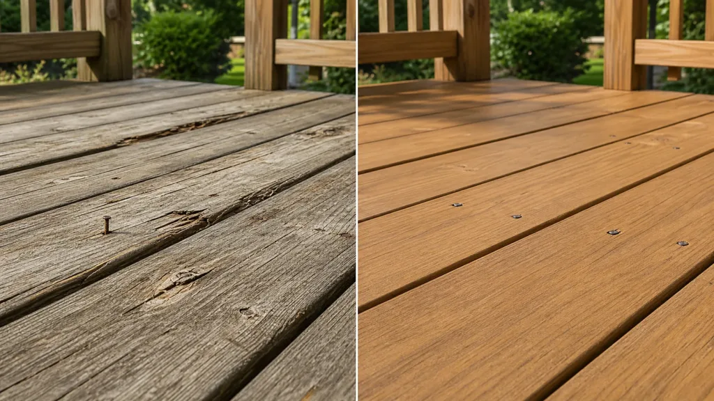 Loose railing example